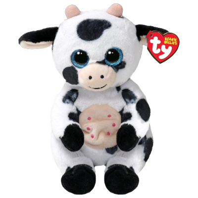 Мягкая игрушка Beanie Bellies Корова Herdly 15 см Ty Inc 41287